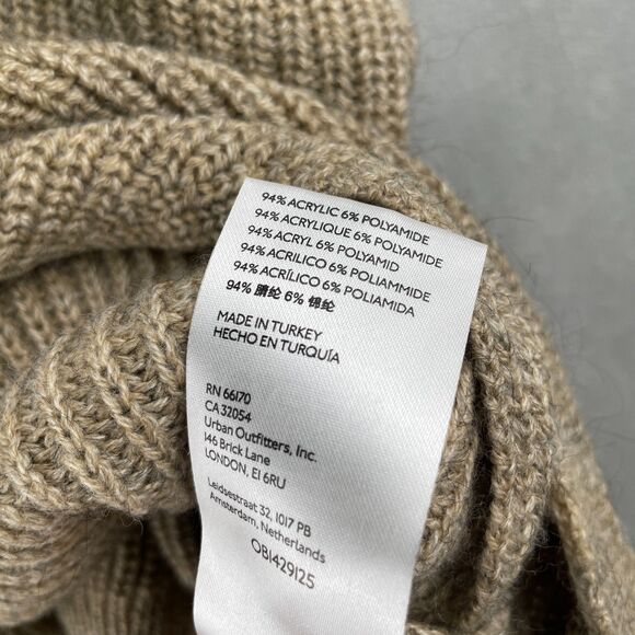 By Anthropologie Sweater Vest Women Small Beige Wrap Knit 2-Piece Boho OB1429125 - Picture 10 of 10